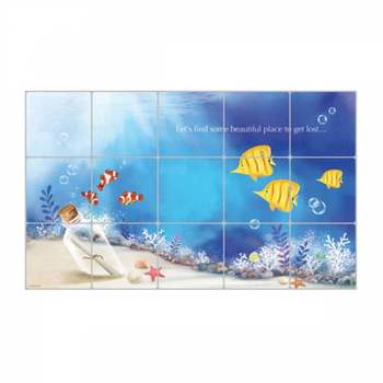 BS 호일시트지 바다이야기 DC-BAL-12D 45cm x 1m