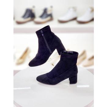 세레스 세이브존03 여성 스웨이드 삭스 스판 앵클 부츠 6cm AGDCR500AG-0 (S43389293)