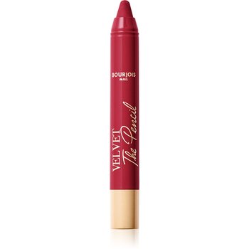 [해외] Bourjois 브루조아 벨벳 더 펜슬 립스틱 매트 1.8 g 08 Red Divin 레드 다이빈