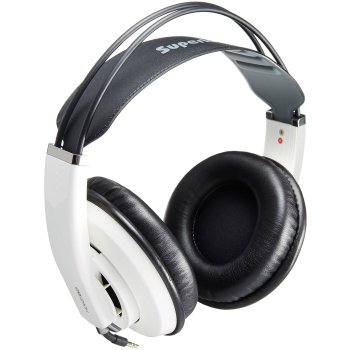 [해외] 슈퍼럭스 반개방형 프로페셔널 모니터 헤드폰 HD681EVO W 화이트