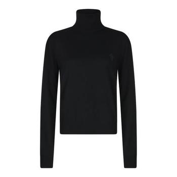 [해외] 26SS 구찌 자수 울 니트 터틀넥 860442 XKFG71043 NERO