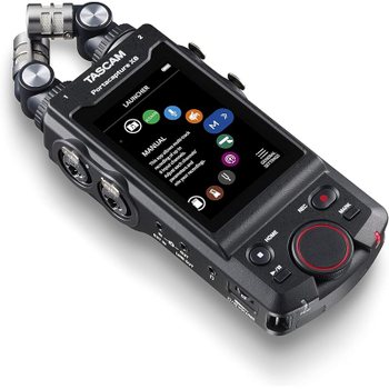 [해외] TASCAM 포타캡처 X8 32bit 플로트 192kHz 8트랙 포터블 레코더 팟캐스트 USB 마이크 유튜브 ASMR