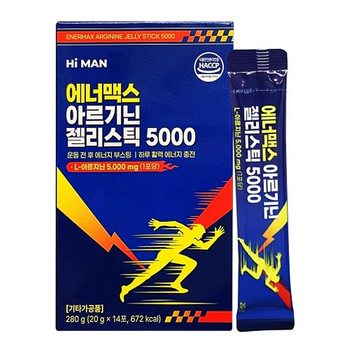 하이맨 에너맥스 아르기닌 젤리스틱 5000 14포