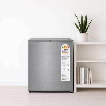 미니 소형 냉장고 1도어 43L 퓨어 실버 B053S14 에그트레이 도어수납