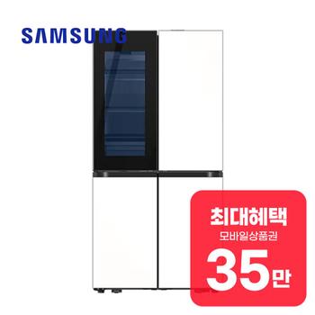 삼성 비스포크 AI 하이브리드 4도어 냉장고 874L RM80F91H1X 렌탈 60개월 월 128400원