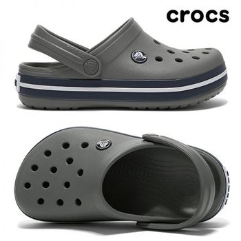 {매장정품} 크록스 CROCS 키즈성인 크록밴드 클로그 K 165~190 딥그레이 207006-05H 940137
