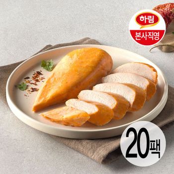 (e)하림 수비드 닭가슴살 하바네로 100g 20팩[35411104]