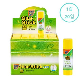 고체풀(딱풀) 15g 박스 20개입