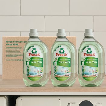 프로쉬 독일 세탁세제 알로에베라 1.5L 3개