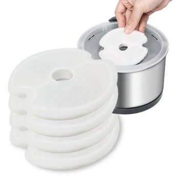 고품질 정수기 필터 여과지 교체 4개입 고양이정수기 강아지정숙...