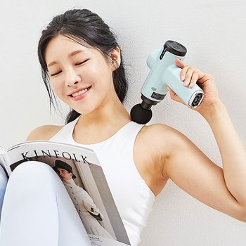 닥터웰 휴대용 근막이완 마사지건 DR-2202 머슬 파워 마사지기