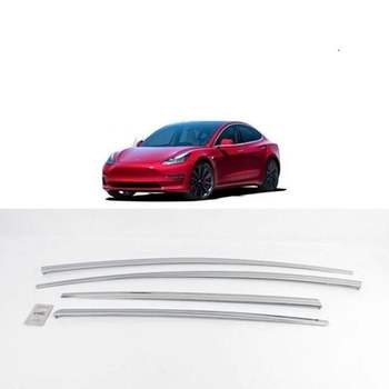 테슬라 WZM889N3 델3 썬바이저 크롬 윈도우 바이저 썬가드 자동차선바이저 자동차썬바이저