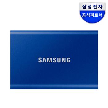 아트박스/삼성전자 삼성전자 외장 SSD T7 1TB 블루 MU-PC1T0H/WW