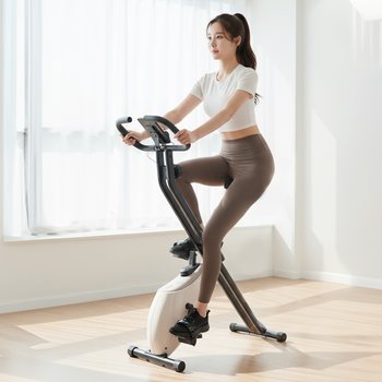 LPX115 실내자전거 접이식 헬스 입식 사이클 가정용 실내 유산소 운동기구