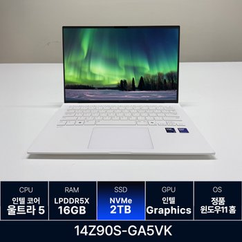 LG전자 LG그램 14Z90S-GA5VK RAM 16GB 2TB 교체