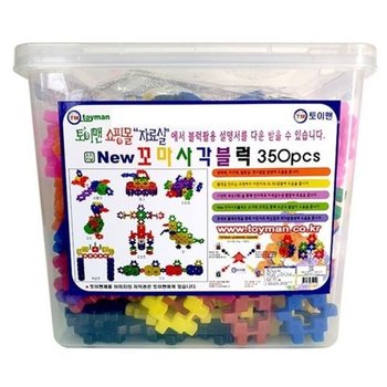 [VCK862NP]토이맨 뉴꼬마 사각블럭 소모품 350pcs