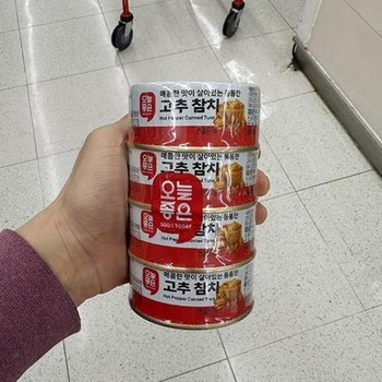 오늘좋은 고추참치 90g x 4개 a89116