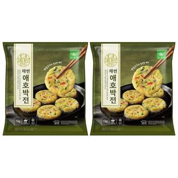 사옹원 미니전 골라담기 1kg x 2 - 사옹원 애호박전 1kg x 2 (S51243408)