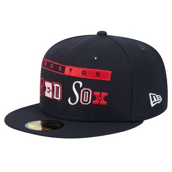 [해외] 뉴에라 모자 MLB [보스턴 레드삭스] Ransom 59FIFTY Fitted Hat - Navy 1253636