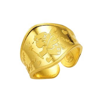 아기 순금 돌반지 엔젤 24K 3.75g 애기 100일 선물