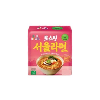 풀무원 로스팅 서울라면 97g x 24개