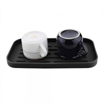 실리콘 958RKH53 컵건조대(블랙)/ 물빠짐트레이