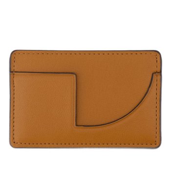 [해외] [해외배송] 파투 골드 로고 콘트라스트 엣지 트림 카드지갑 SL0015000911B BLACK CHESTNUT