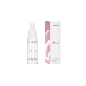 [해외] Lake & Skye 레이크 앤 스카이 11 11 바닐라 바디 오일 머스크 바닐라 향 보습 10ml