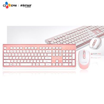 핑크 428HUZ40 키보드 OGN-WKM30 무선 ENTUS 마우스 셋트