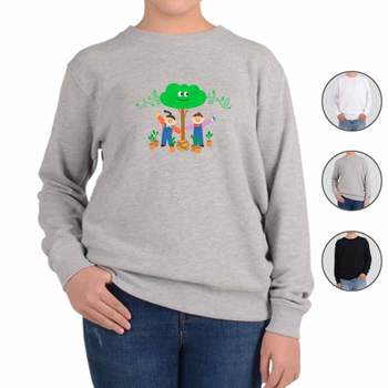 맨투맨 전색상 지구사랑 환경보호 식목일 e 디자인