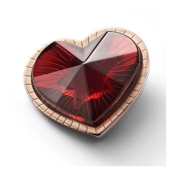 Baccarat 우먼 Etoile Mon Coeur Vermeil 레드 크리스탈 펜던트 2813109 701601