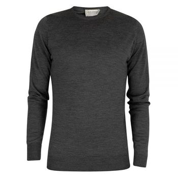 JOHN SMEDLEY Marcus - Charcoal (Marcus 크루넥 니트) 601481