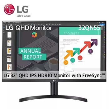 LG 32인치 QHD 모니터 HDR10 프리싱크 32QN55T 리퍼_25175874