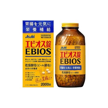 [해외] 에비오스 정 2000정 【지정의약외품】장 건강제 위장약 영양 보충제