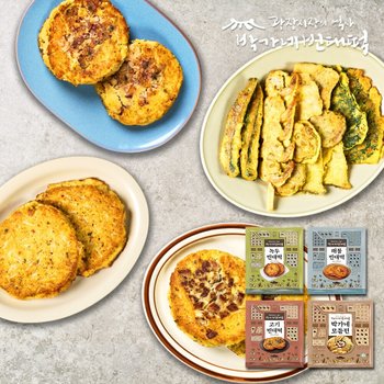 [신세계 99특가/임박할인] 박가네 빈대떡_밀탑 단팥죽/단호박죽 (소비기한 2025.11.27)