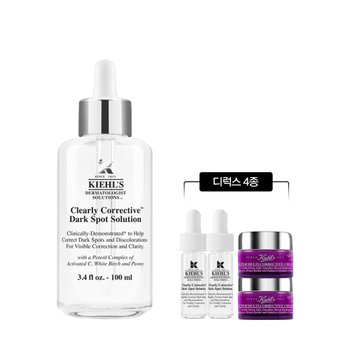 [신세계백화점][12] 키엘 속탄력 투명 에센스 100ml 세트 (+디럭스 4종)