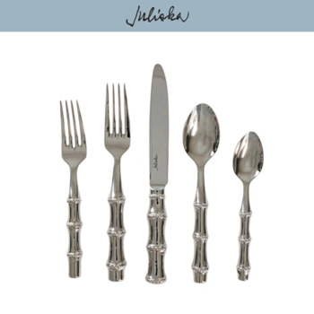 [해외] 줄리스카 Bamboo 5pc Place Setting - Polished (2인조)