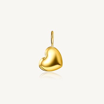 하트 콩알금 펜던트 24K 순금 0.5g