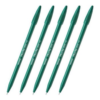 /오피스큐 모나미 플러스펜 녹색 12자루 0 3mm