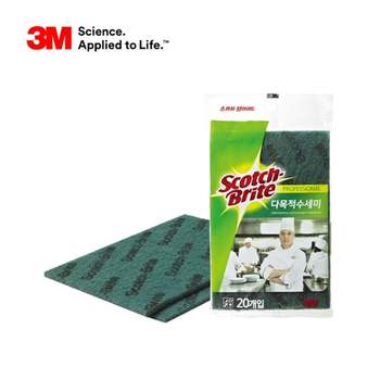 3M 710ZCC33 스카치브라이트 96 다목적수세미 20개입 녹제거