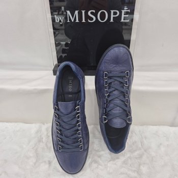 By미소페 남성 와이드 핏 스니커즈 121HZ830GP012 NAVY 1_JJ