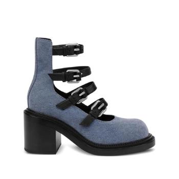 26 FW 모스키노 버클 스트랩 데님 펌프스 MA10758C1NMX6 TP441463441