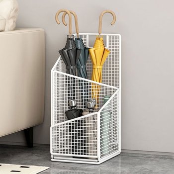 히키스 메쉬 철제 스탠드 대용량 우산꽂이 카페 소형샵 R01