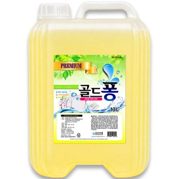 더푸룸 주방세제 프리미엄 골드퐁 13L 대용량 설거지 세제