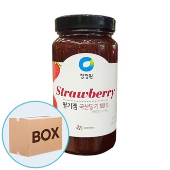 청정원 딸기쨈 740g 12입 (박스)