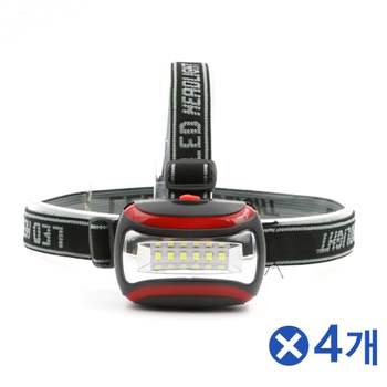 43g TK45NB86 가벼운 LED 헤드렌턴 3가지드 각도조절 4개