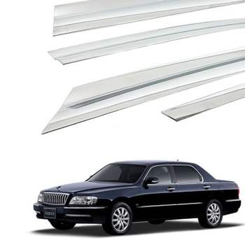 에쿠스 02-04 크롬 썬바이저 차량용 윈도우 진흥 4P