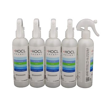 [해외] HOCL 미산성 전해수 300ml F형 스프레이 5개 세트