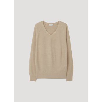 리브드 브이넥 니트 (SSKPOP12040)