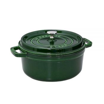 STAUB 원형 꼬꼬떼 냄비 24cm 바질그린 (40509-356-0) (3.8L) (1102485) 1473697